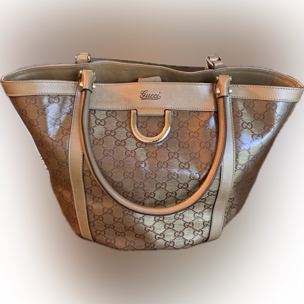 Gucci Crystal GG Monogram Tote Bag Excellent condition - Picture 10 of 12